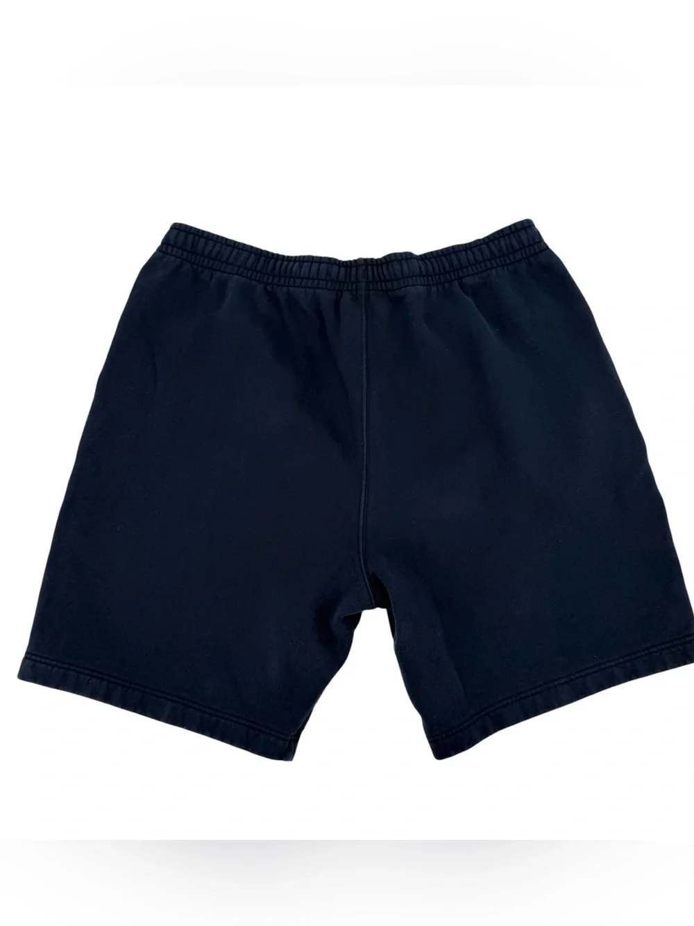Lacoste Shorts Mens Size XXL Navy Blue Taped Logo Side Seam Crocodile 8in Inseam